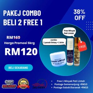 PANAH LINTAQ PAKEJ COMBO + FREE 1 MINYAK LINTAH